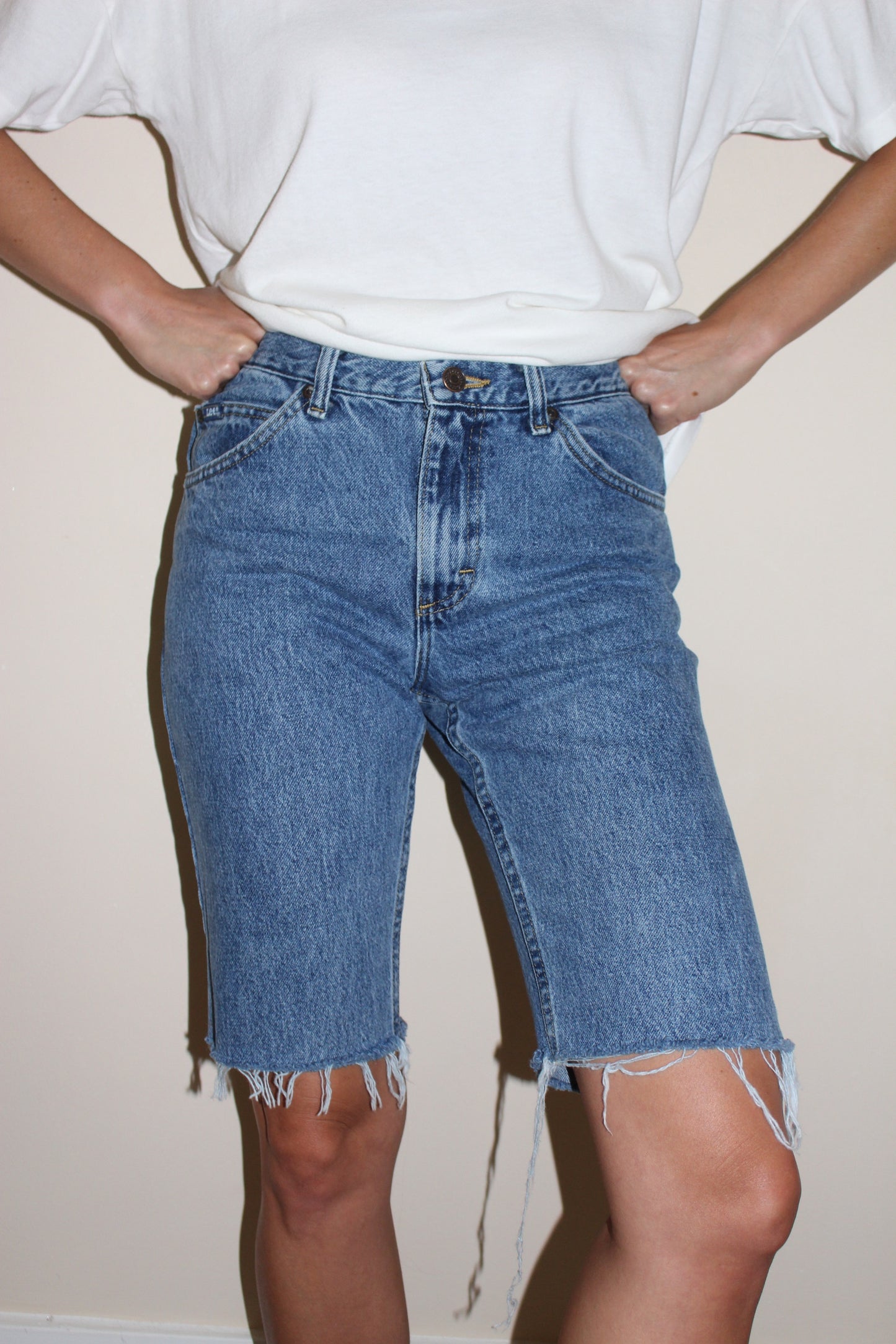 Vintage Lee Cut Off Denim Shorts