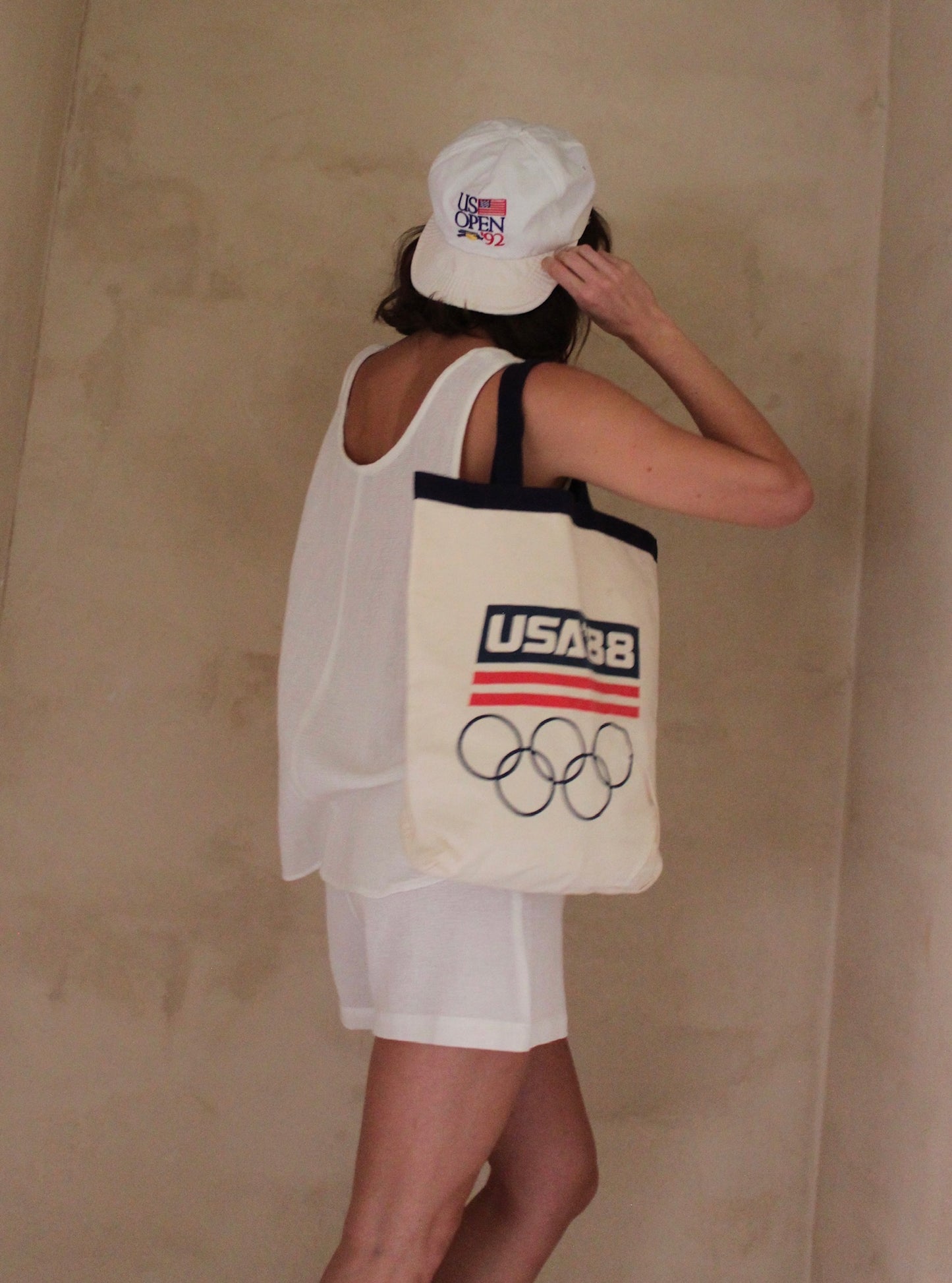 Incredible Vintage 1988 USA Olympics Tote