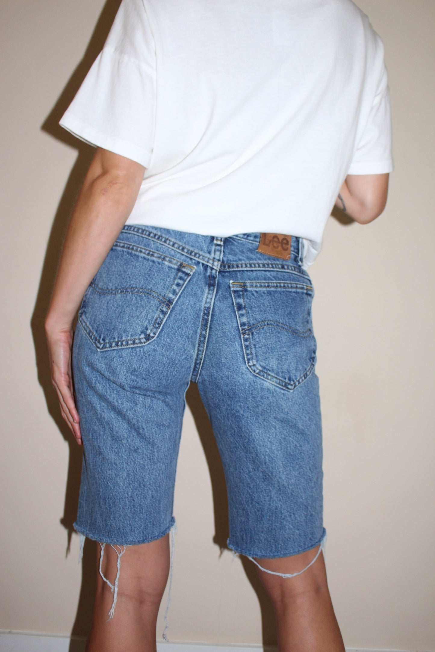 Vintage Lee Cut Off Denim Shorts