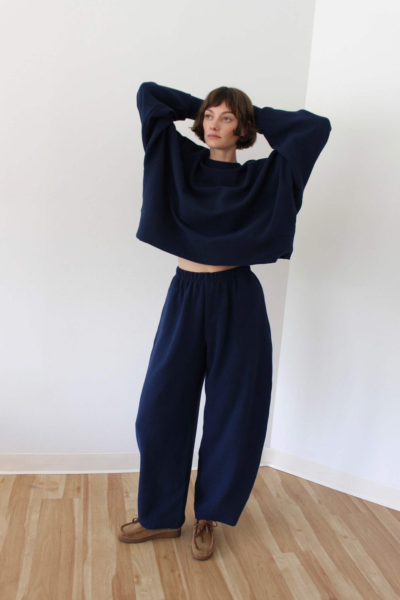 パンツ GADID ANONIEM NEBY size 0 Camden Rippled Cotton Curve Pant – NA NIN