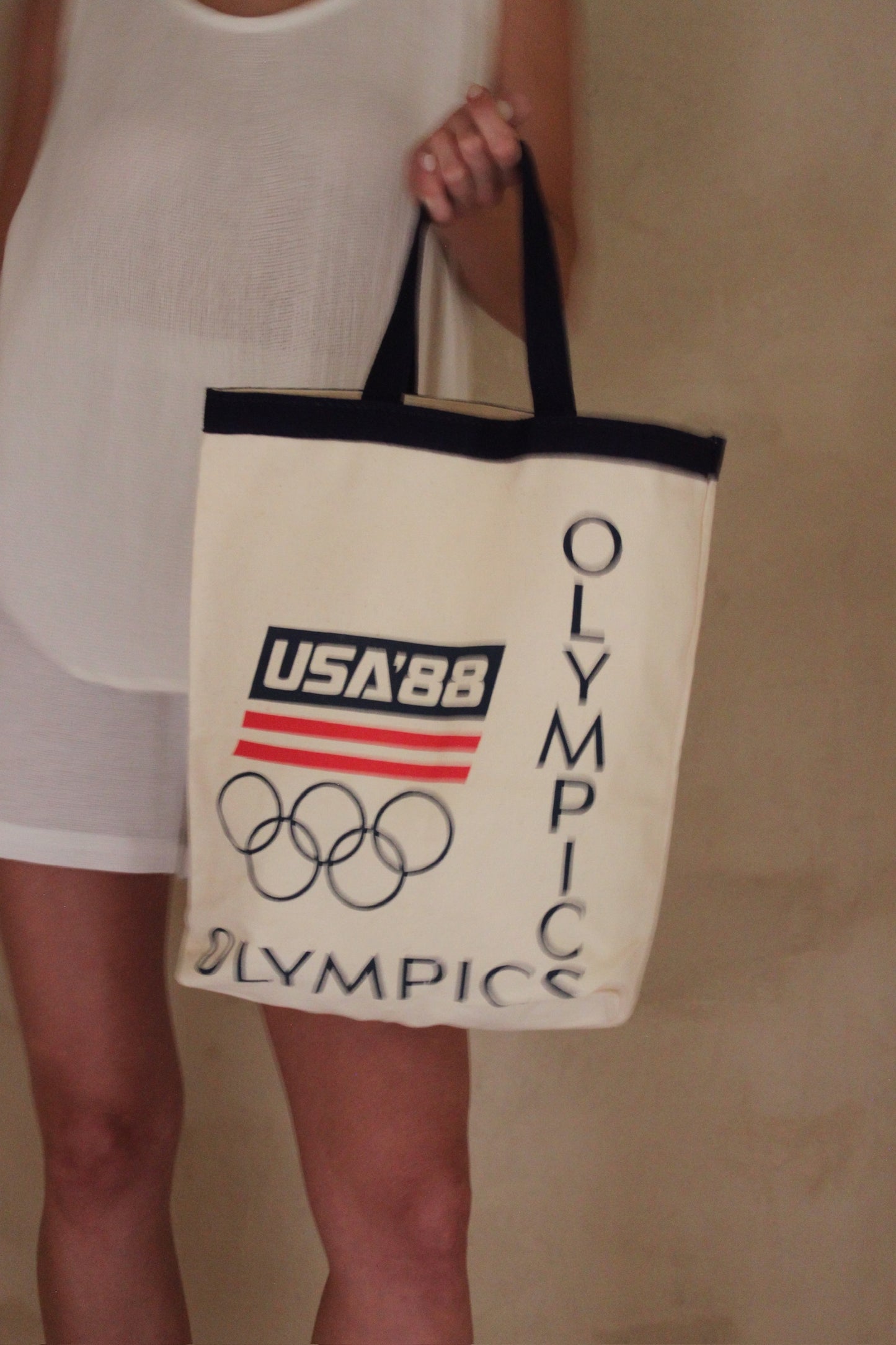 Incredible Vintage 1988 USA Olympics Tote