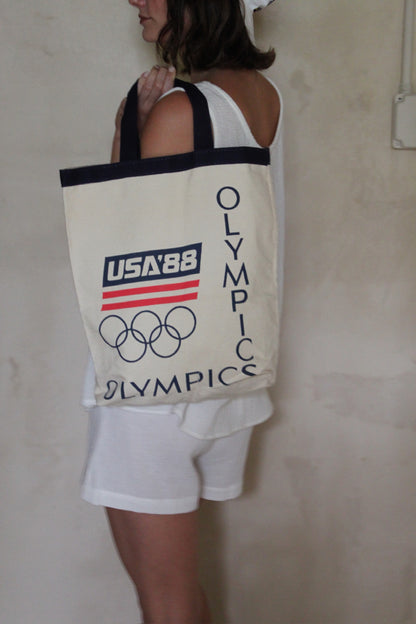 Incredible Vintage 1988 USA Olympics Tote