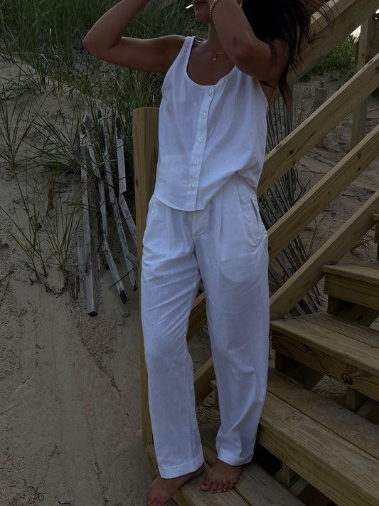 Ryan Linen Cotton Top