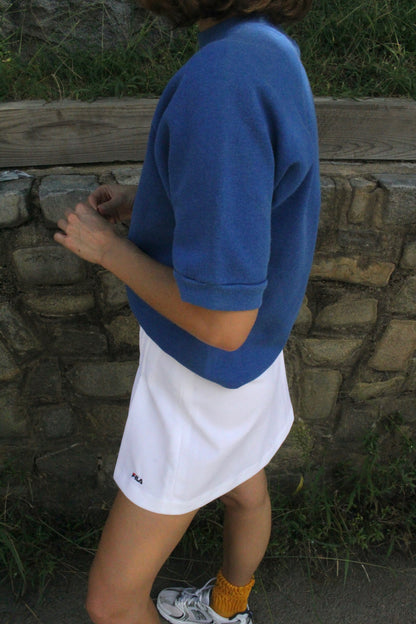 Vintage Ocean Short Sleeve Raglan Sweatshirt