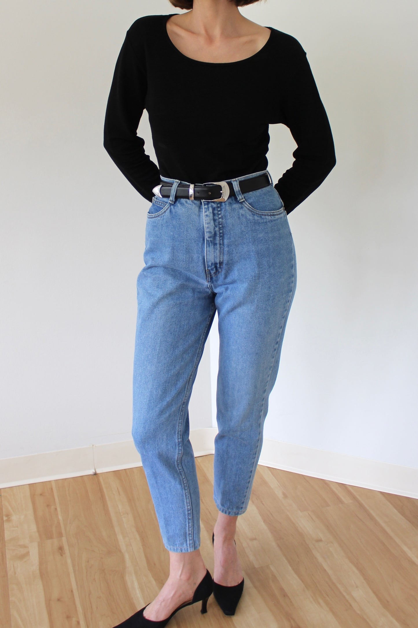 Favorite Ink Black Ribbed Body Suit