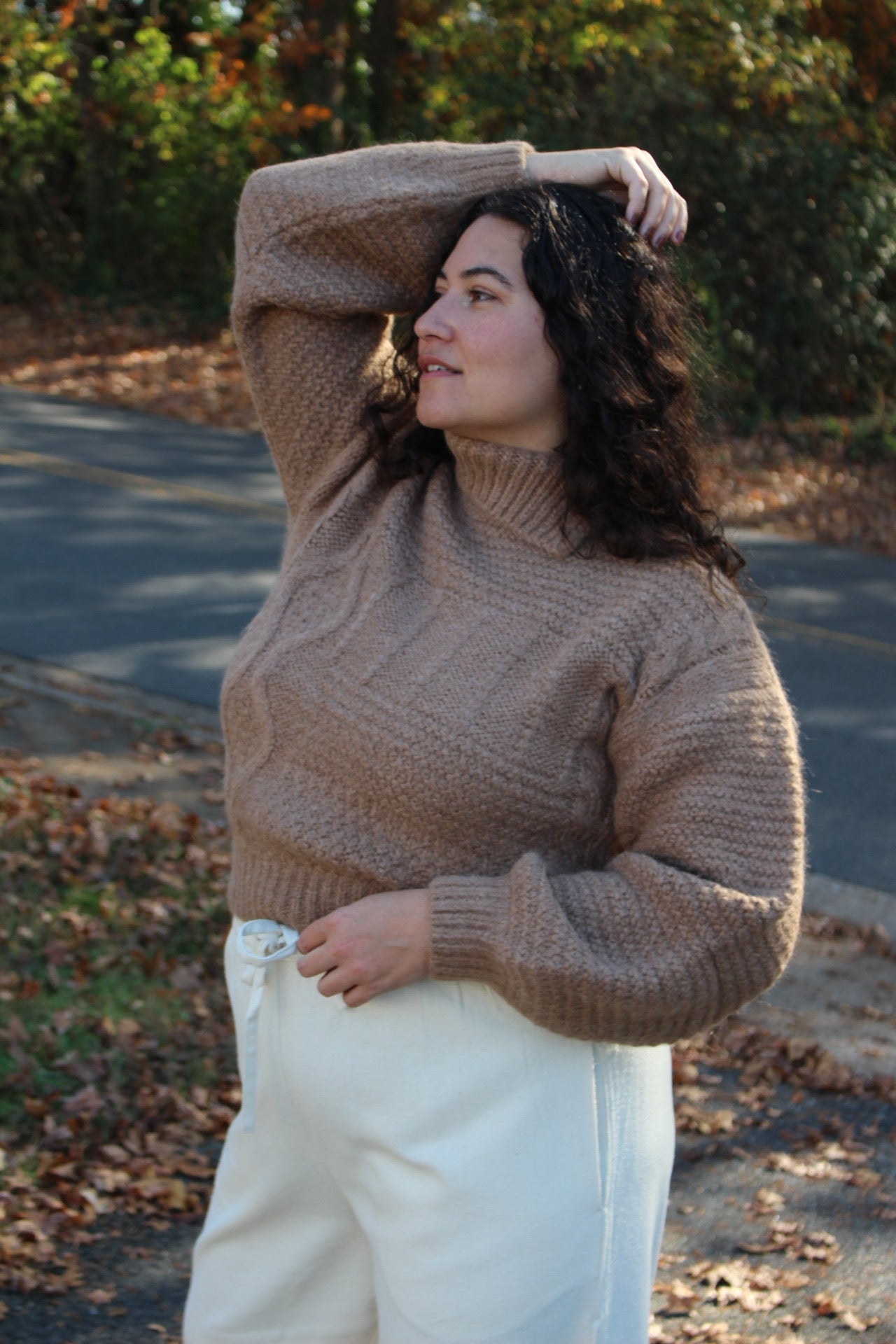 Ollie Knitted Suri Alpaca Sweater