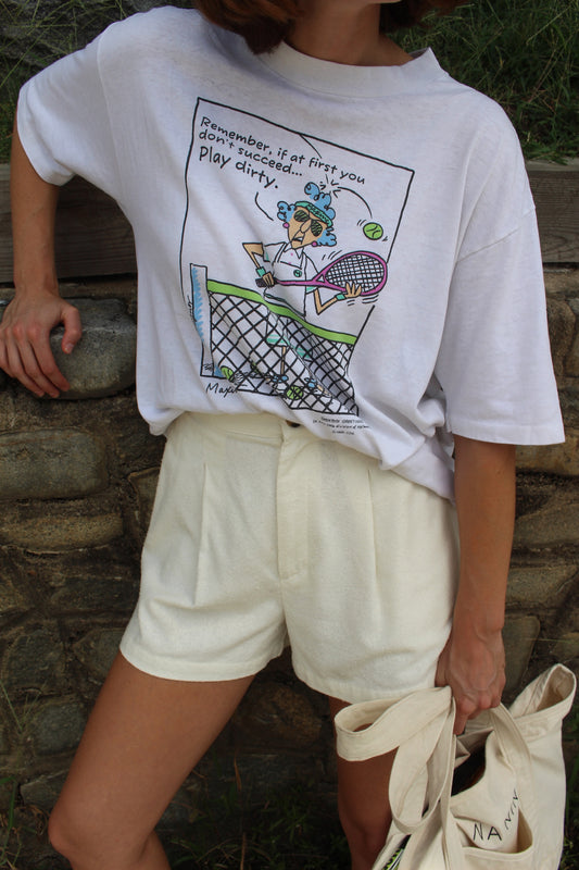 Vintage "Play Dirty" Comedy T-Shirt