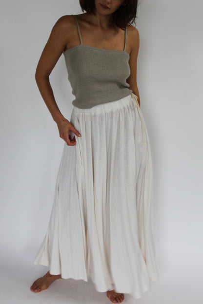 Laurel Hemp Jersey Skirt