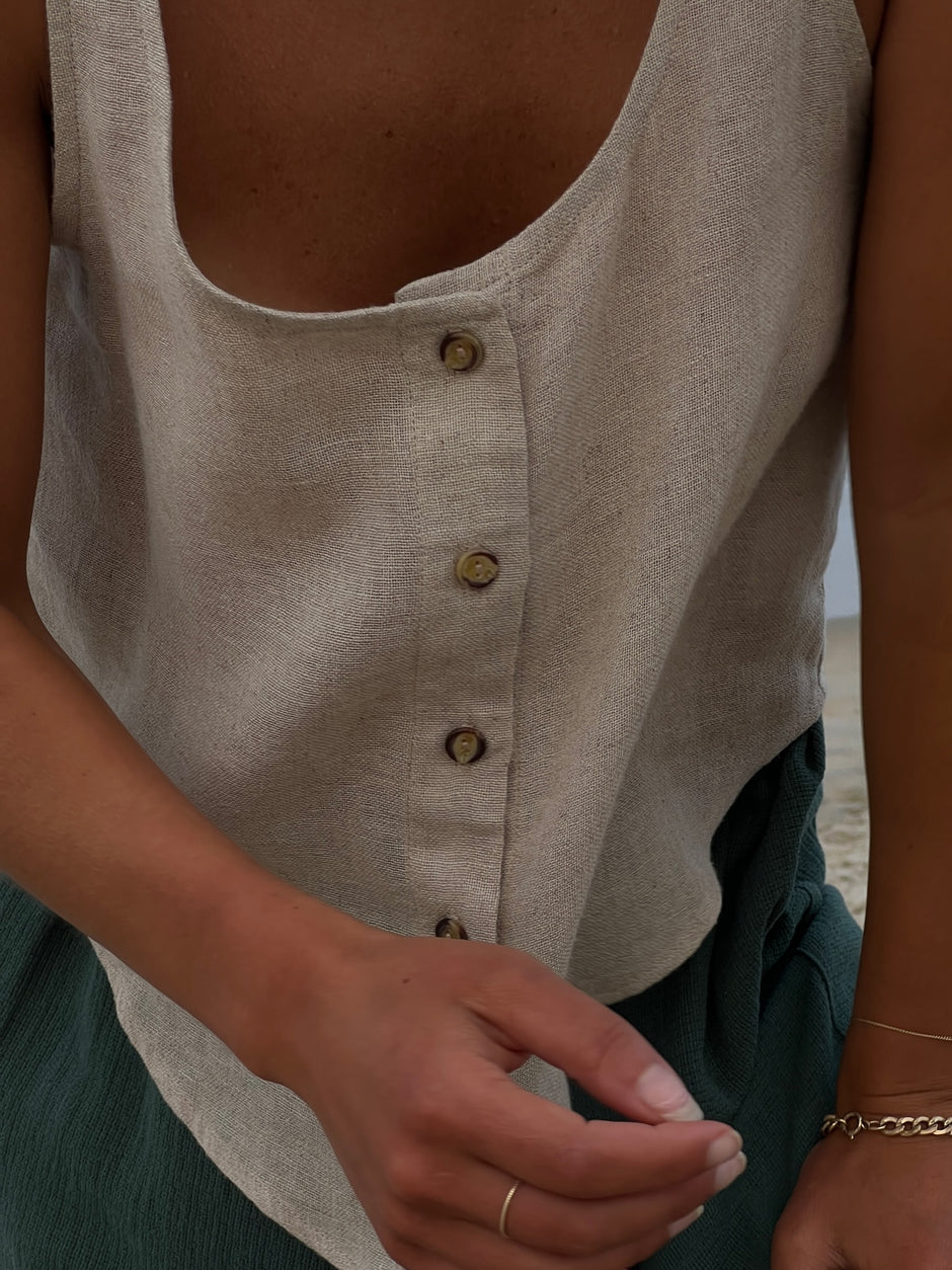 Georgina Pima Cotton Halter