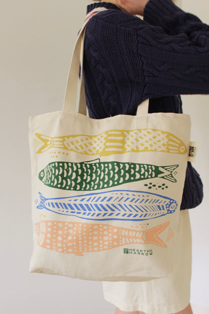 Sardine Tote Bag