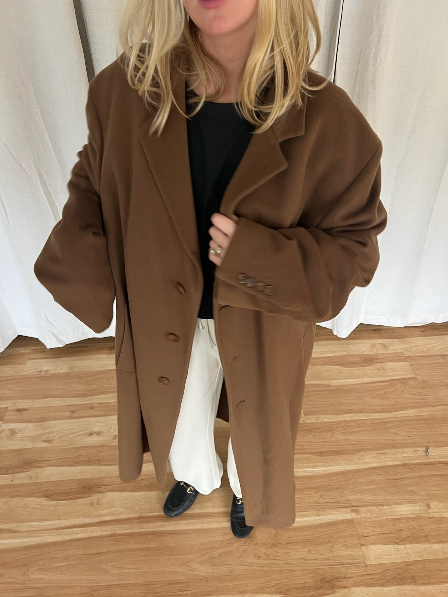 Incredible Loro Piana Olive Lambswool Overcoat – NA NIN