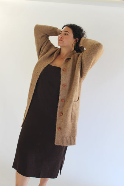 Martie Knitted Suri Alpaca Coat