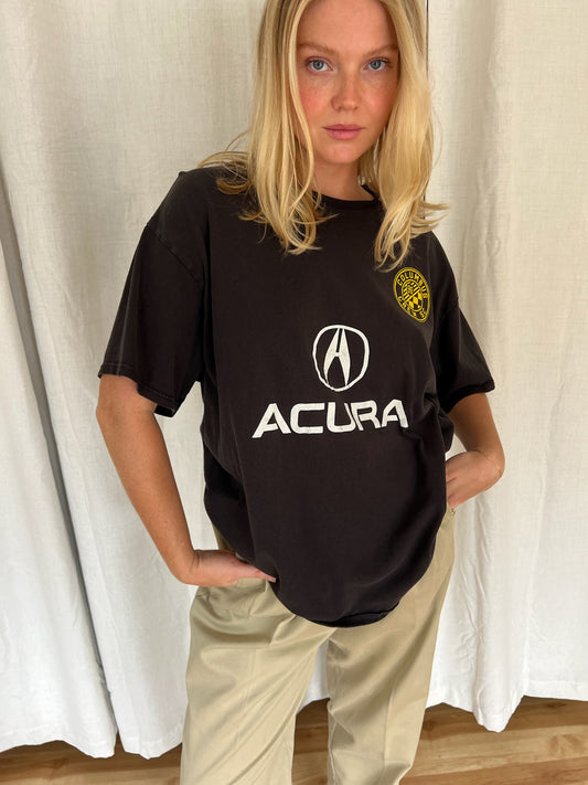 Vintage Faded Black Acura Graphic Tee