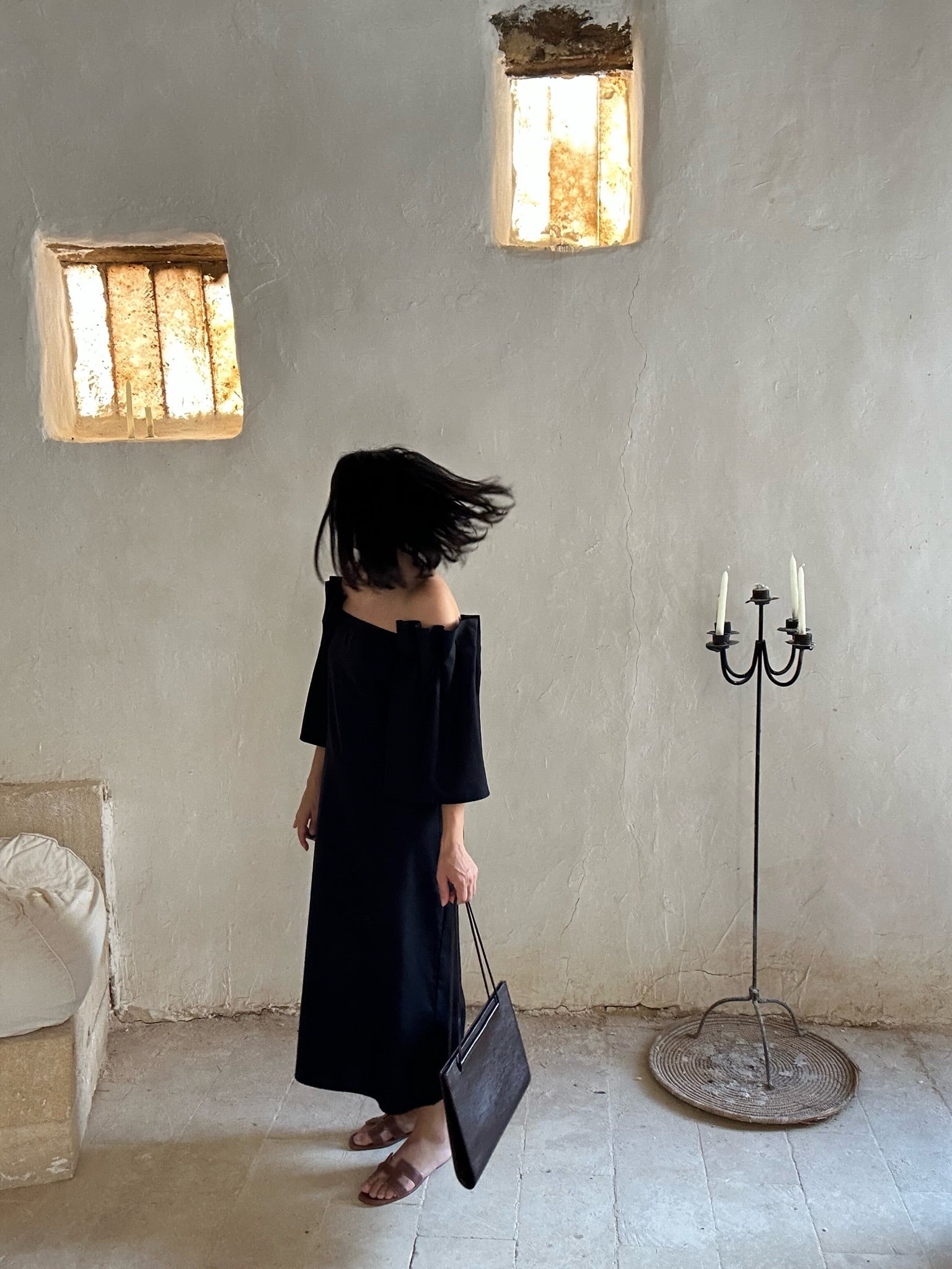 Talu Silk Canvas Dress Talu Silk Canvas Dress