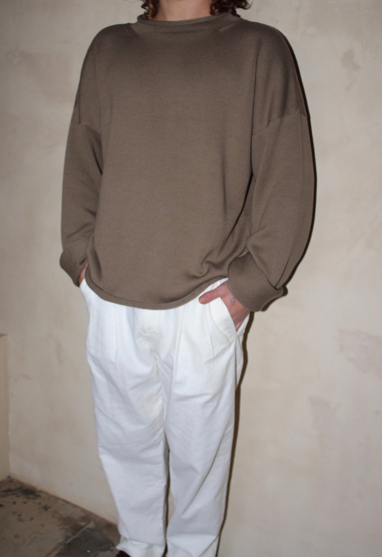 Luca Pima Cotton Pullover