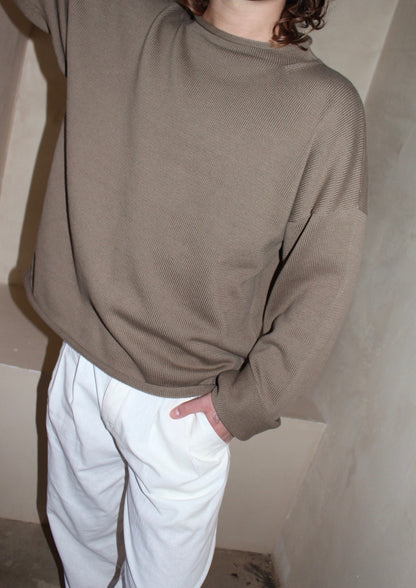 Luca Pima Cotton Pullover