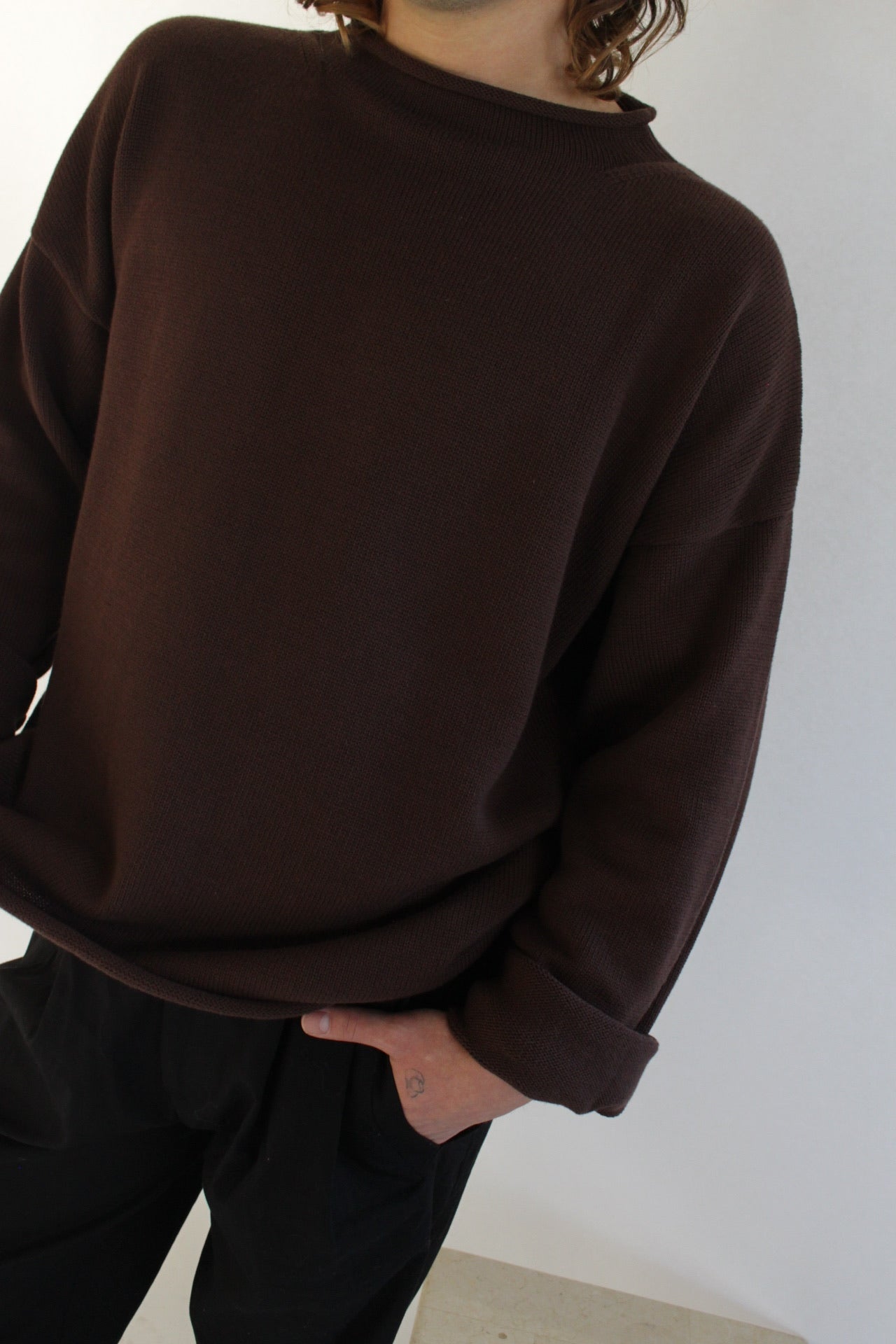 Luca Pima Cotton Pullover