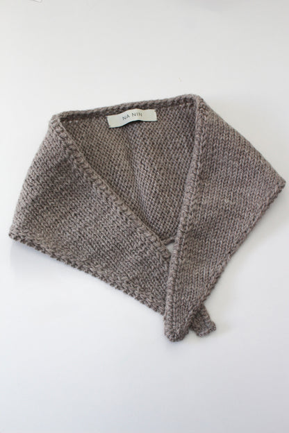 Hand Knit Wool Bandana