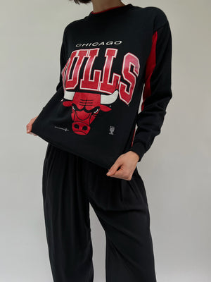 Vintage Chicago Bulls Printed Sweatshirt