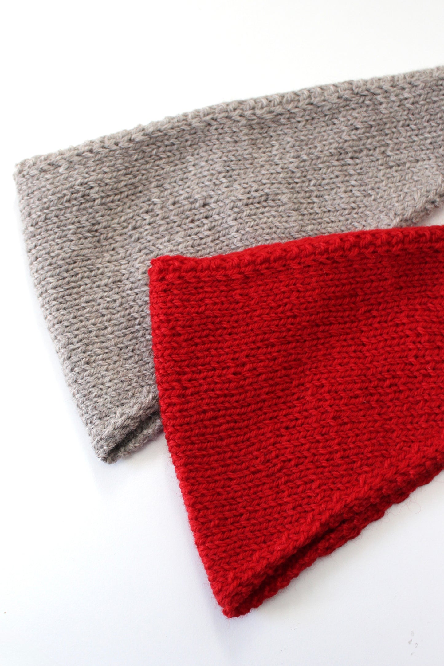 Hand Knit Wool Bandana