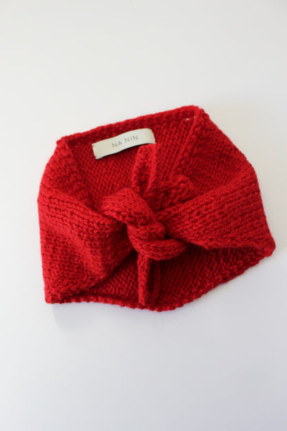 Hand Knit Wool Bandana