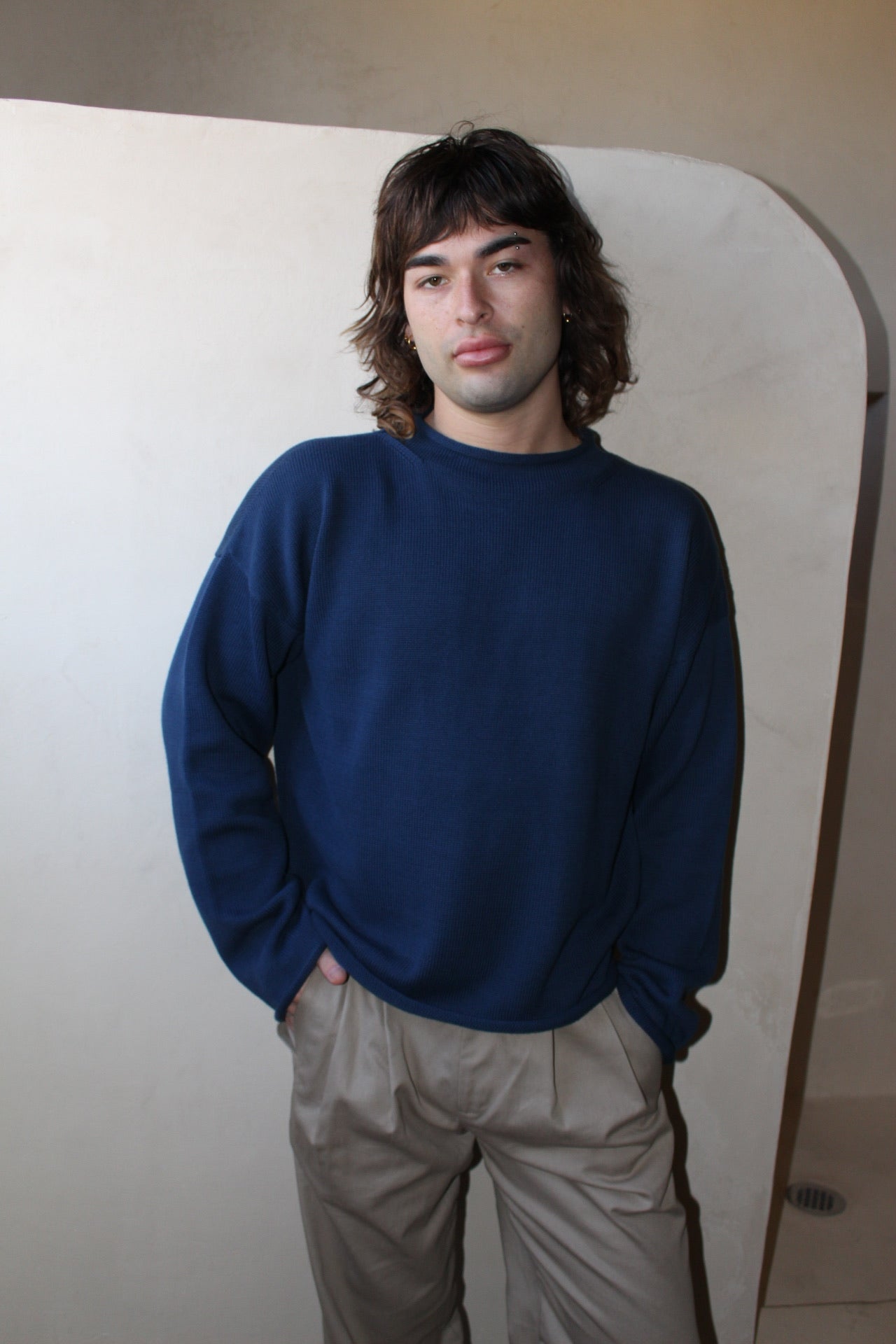 Luca Pima Cotton Pullover