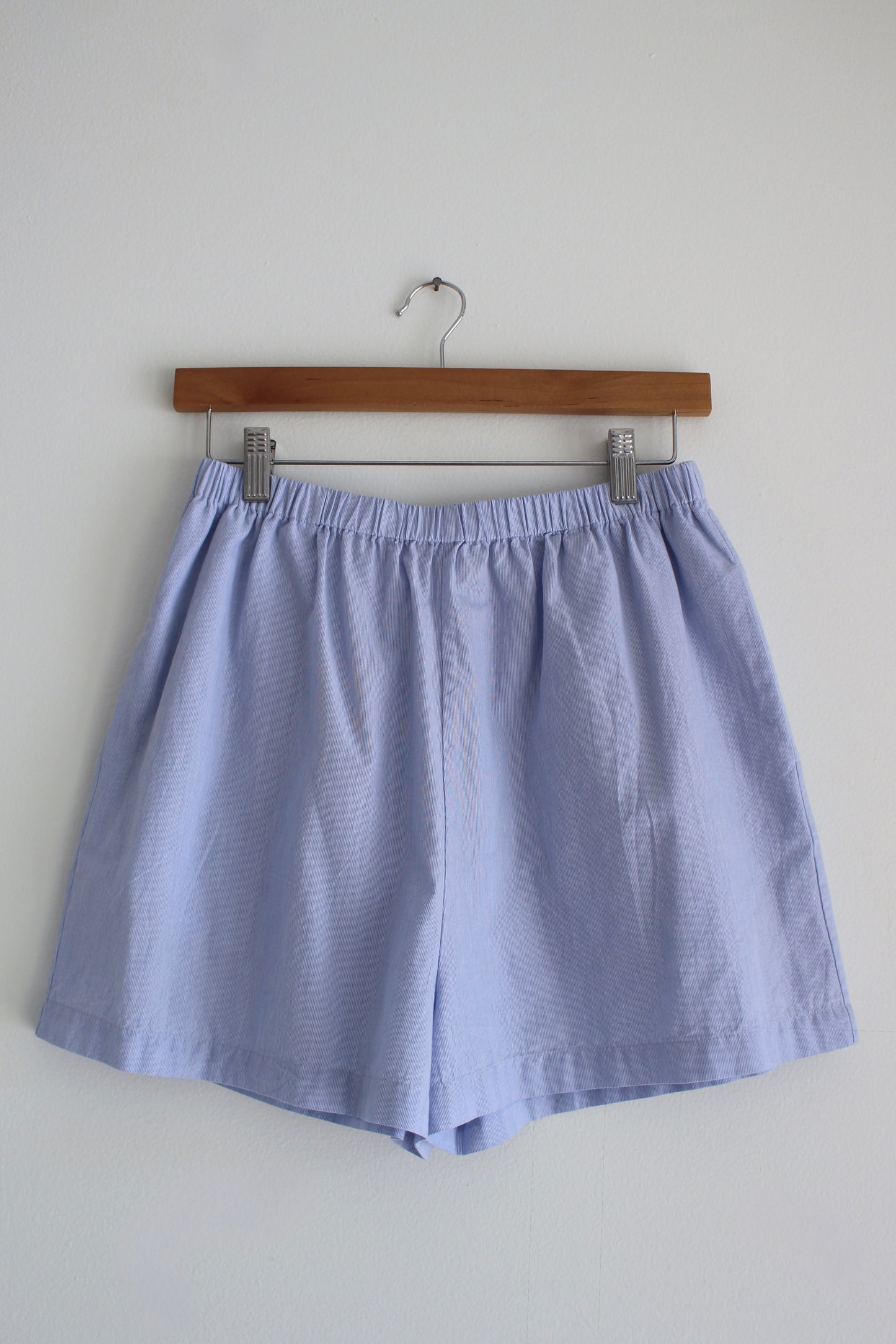Dimitri Pinstripe Cotton Short