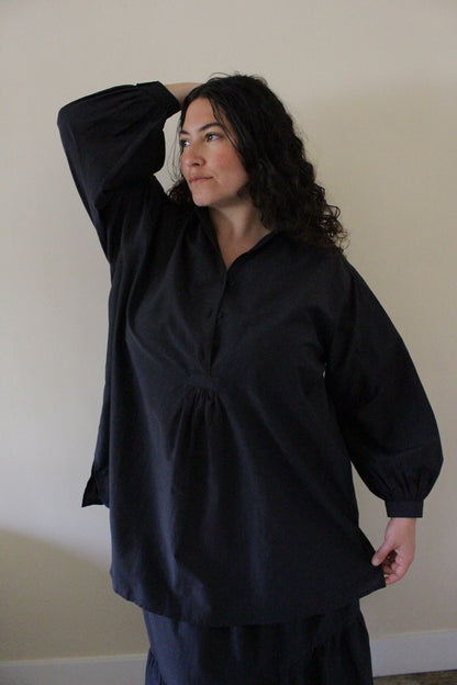Taylor Silk Cotton Voile Tunic