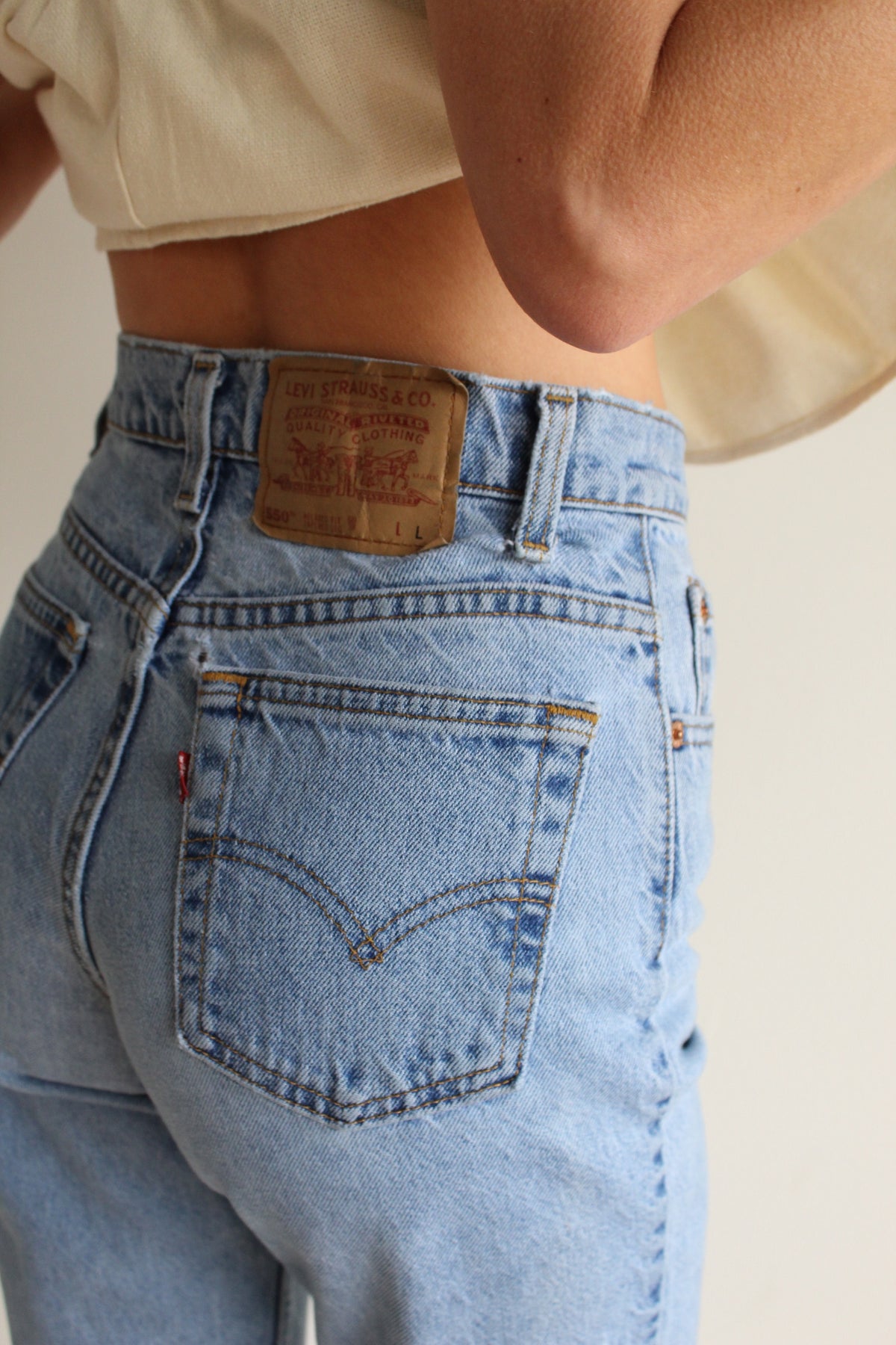 Vintage Levi's 550 Relaxed Fit Denim