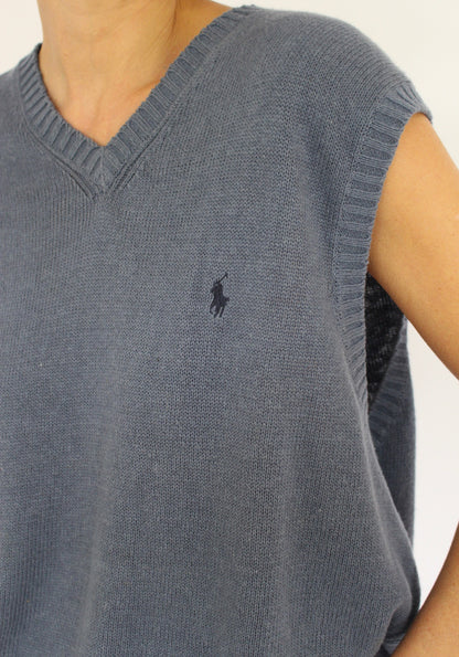 Ralph Lauren Ocean Linen Knit Vest