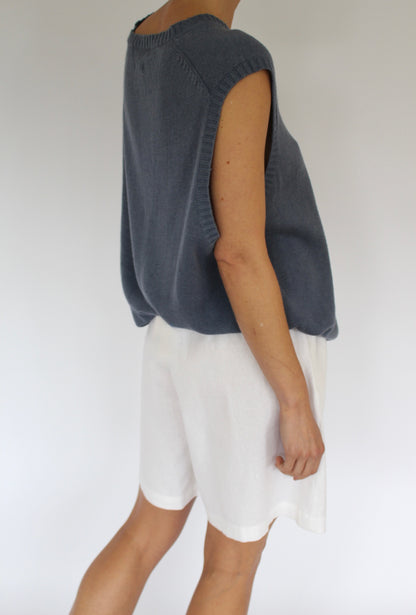 Ralph Lauren Ocean Linen Knit Vest
