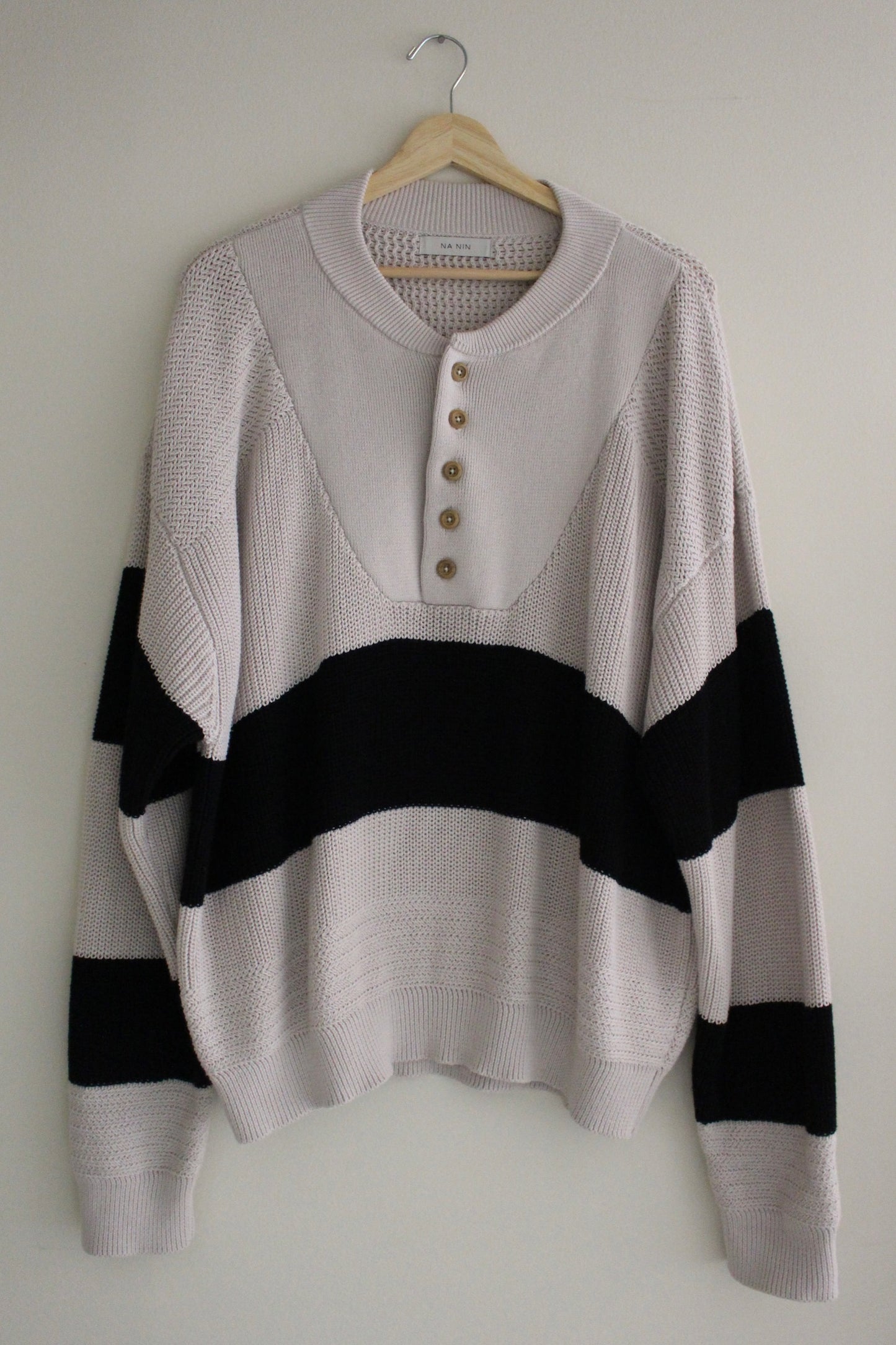 Bud Pima Cotton Striped Henley