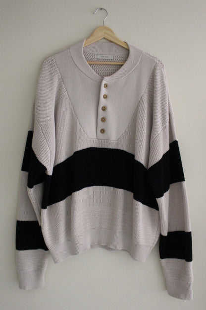 Bud Pima Cotton Striped Henley