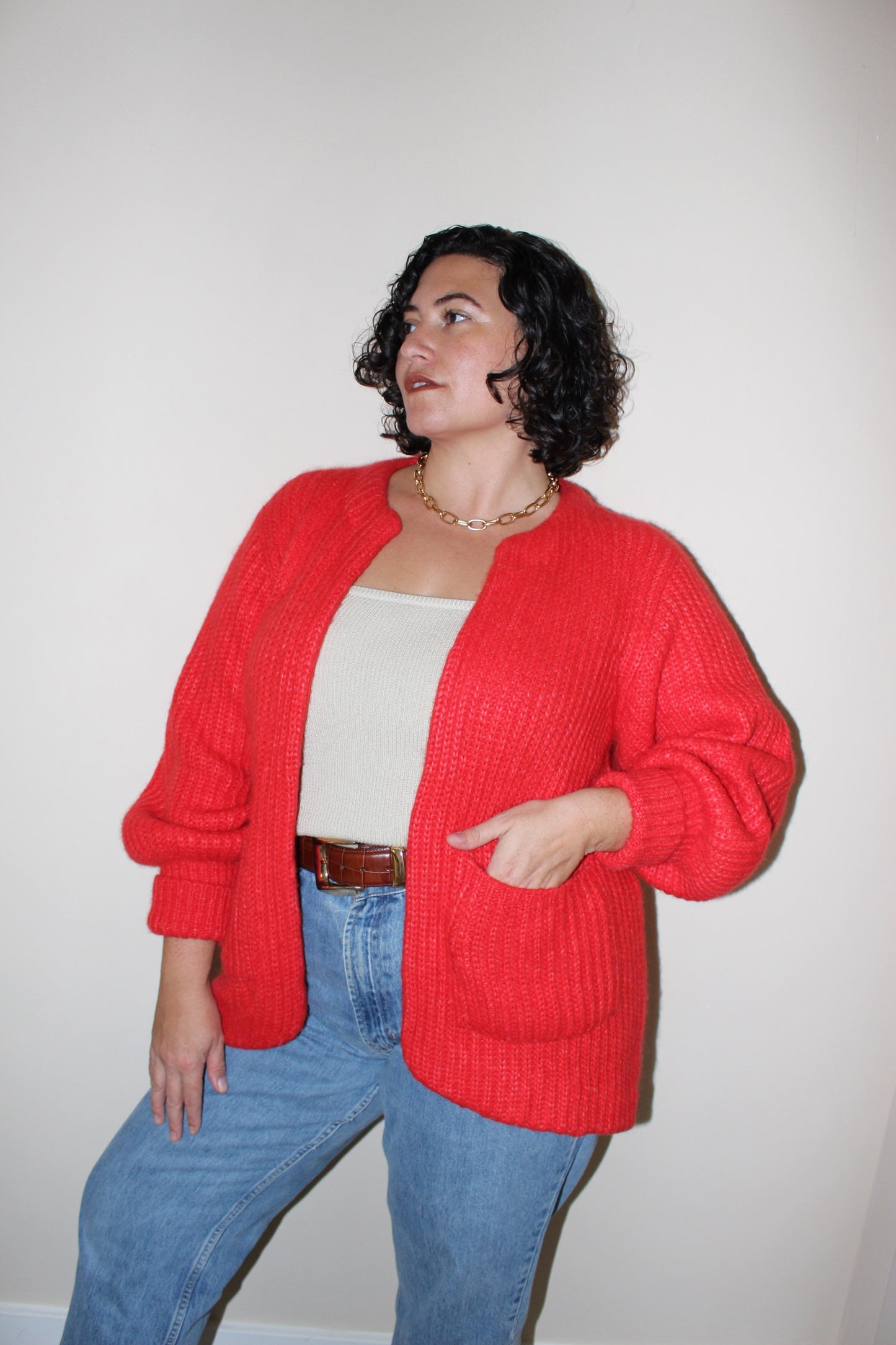 Dylan Knitted Alpaca Coat