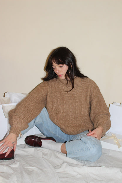 Ollie Knitted Suri Alpaca Sweater