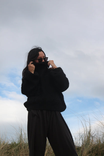 Ollie Knitted Suri Alpaca Sweater