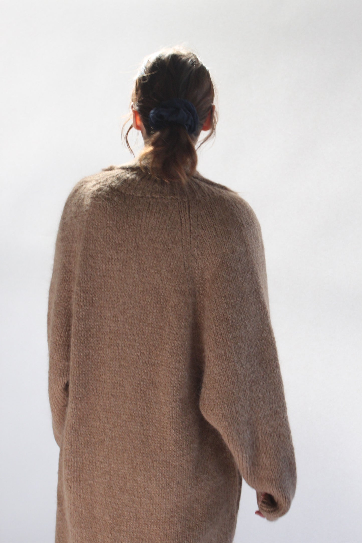 Martie Knitted Suri Alpaca Coat