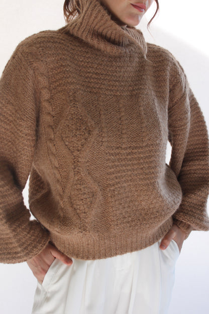 Ollie Knitted Suri Alpaca Sweater