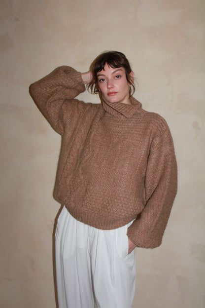 Ollie Knitted Suri Alpaca Sweater