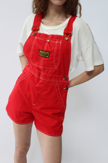 Sweet Vintage Red Dee Cee Shortalls Sweet Vintage Red Dee Cee Shortalls