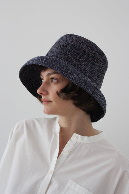 Vintage Ocean Woven Bucket Hat