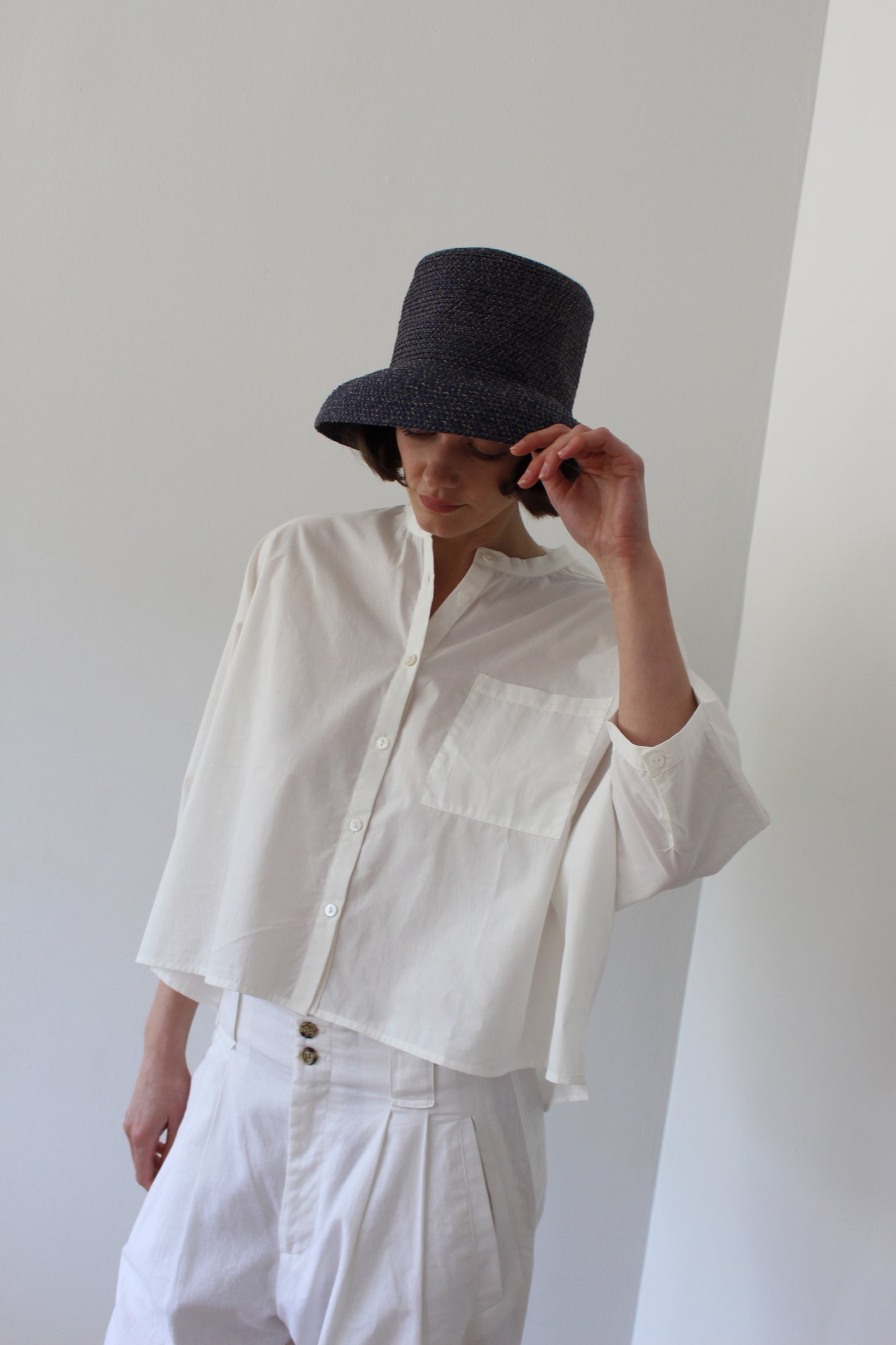 Vintage Ocean Woven Bucket Hat