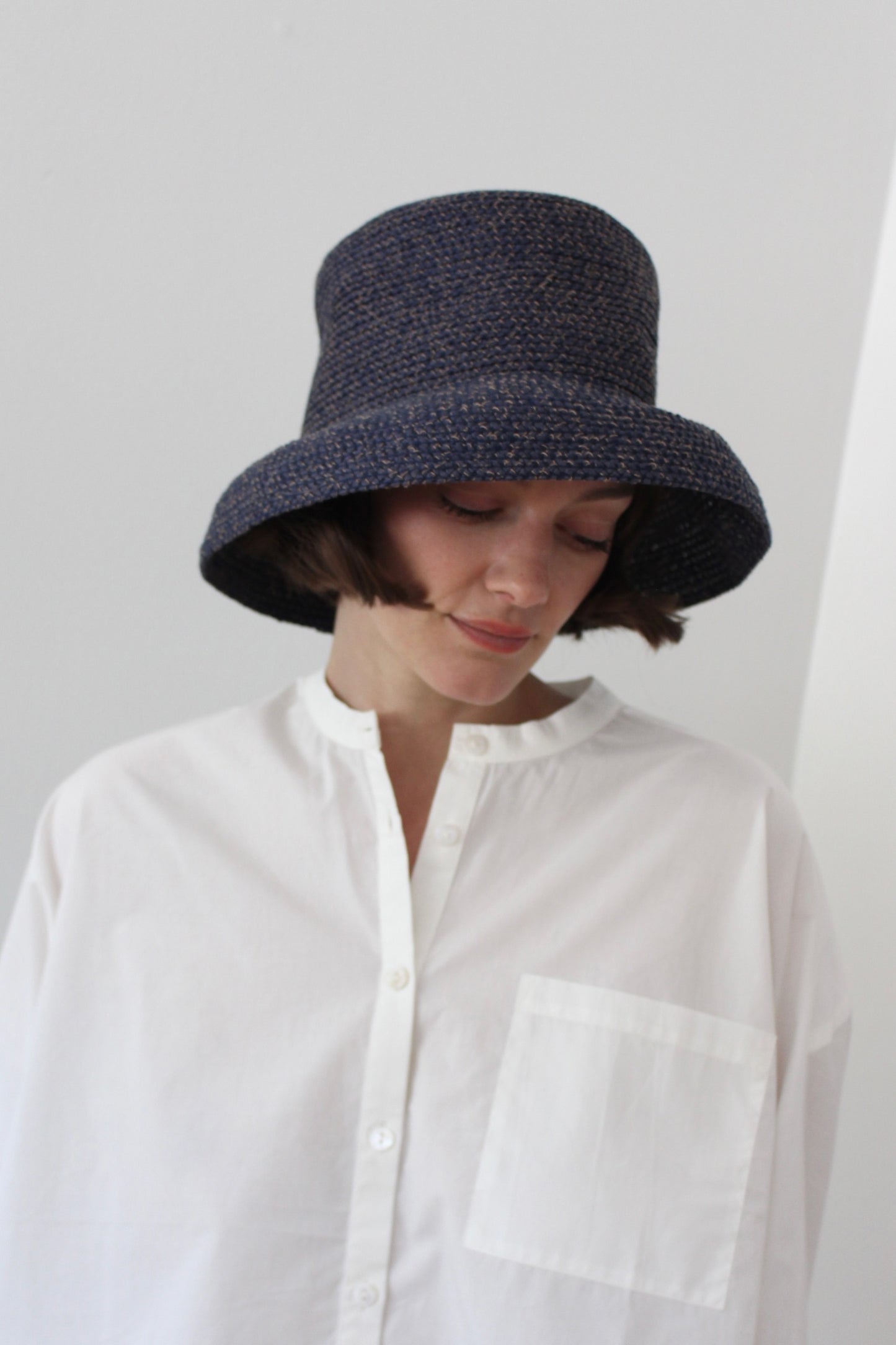 Vintage Ocean Woven Bucket Hat