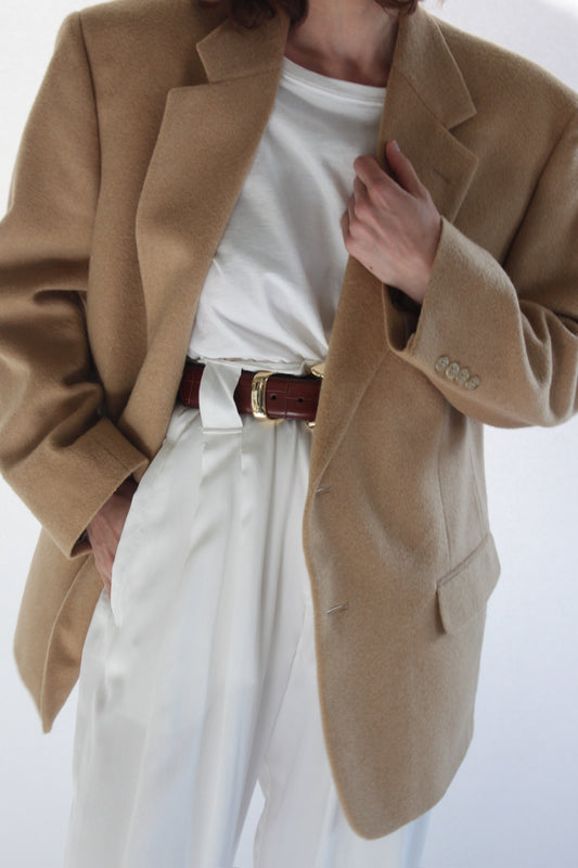 Favorite Vintage Camel Hair Blazer