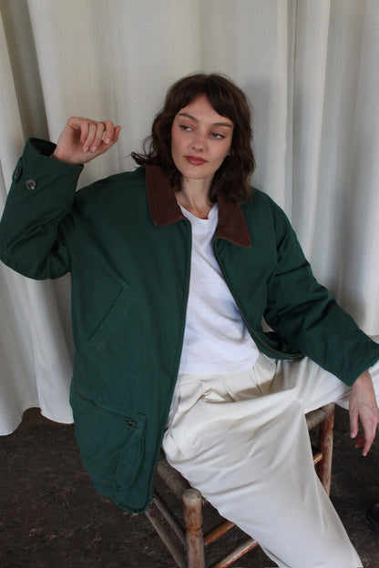 Favorite Vintage Forest Goose Down Field Jacket