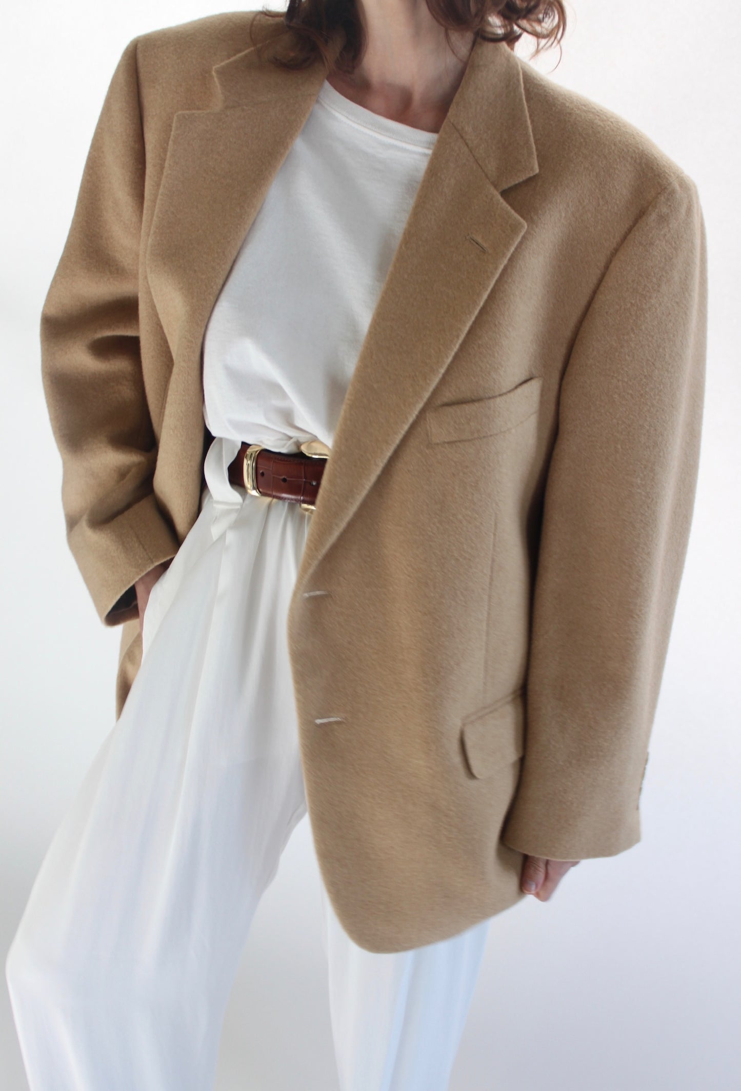 Favorite Vintage Camel Hair Blazer