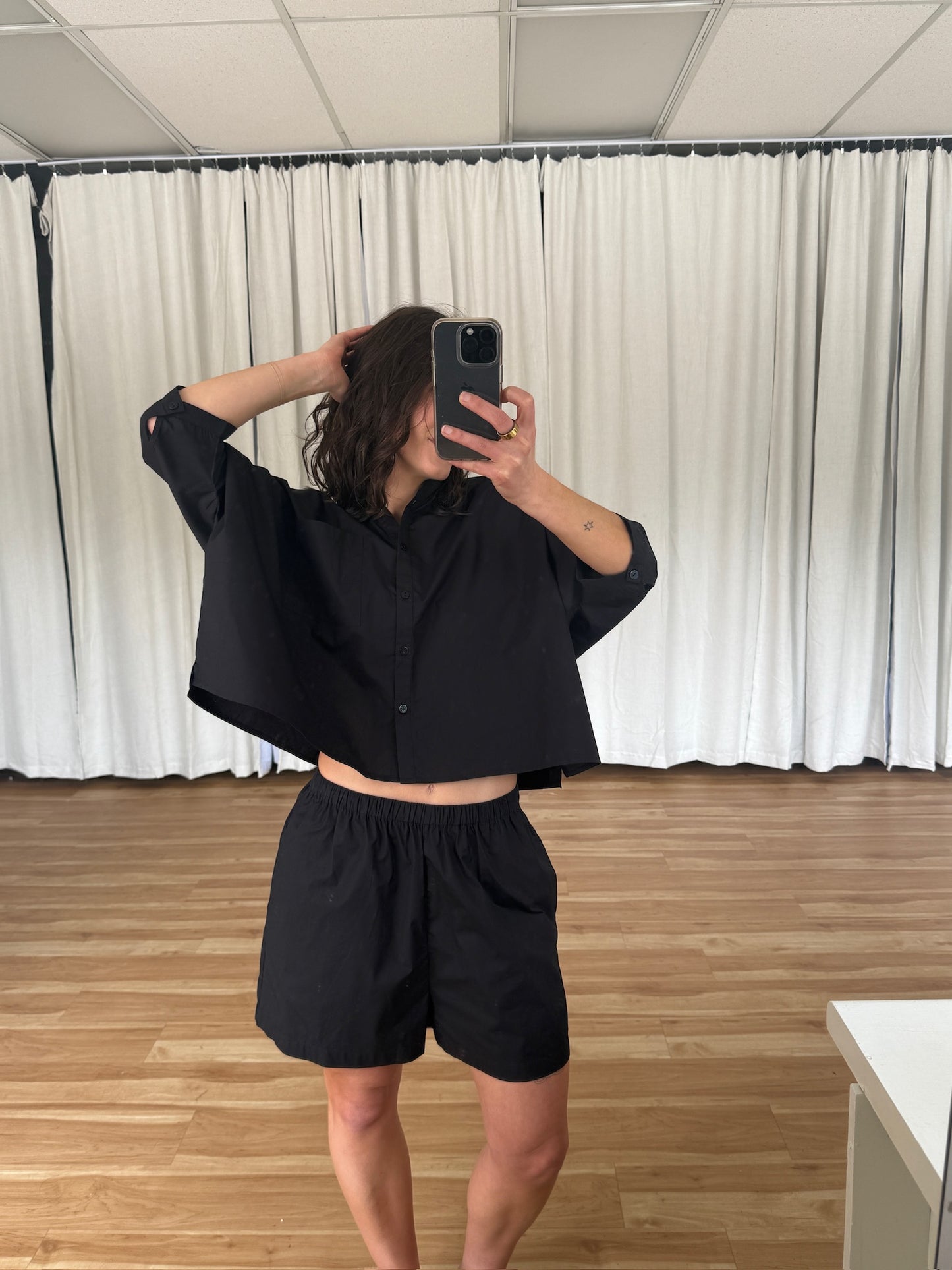 Dimitri Cotton Poplin Short