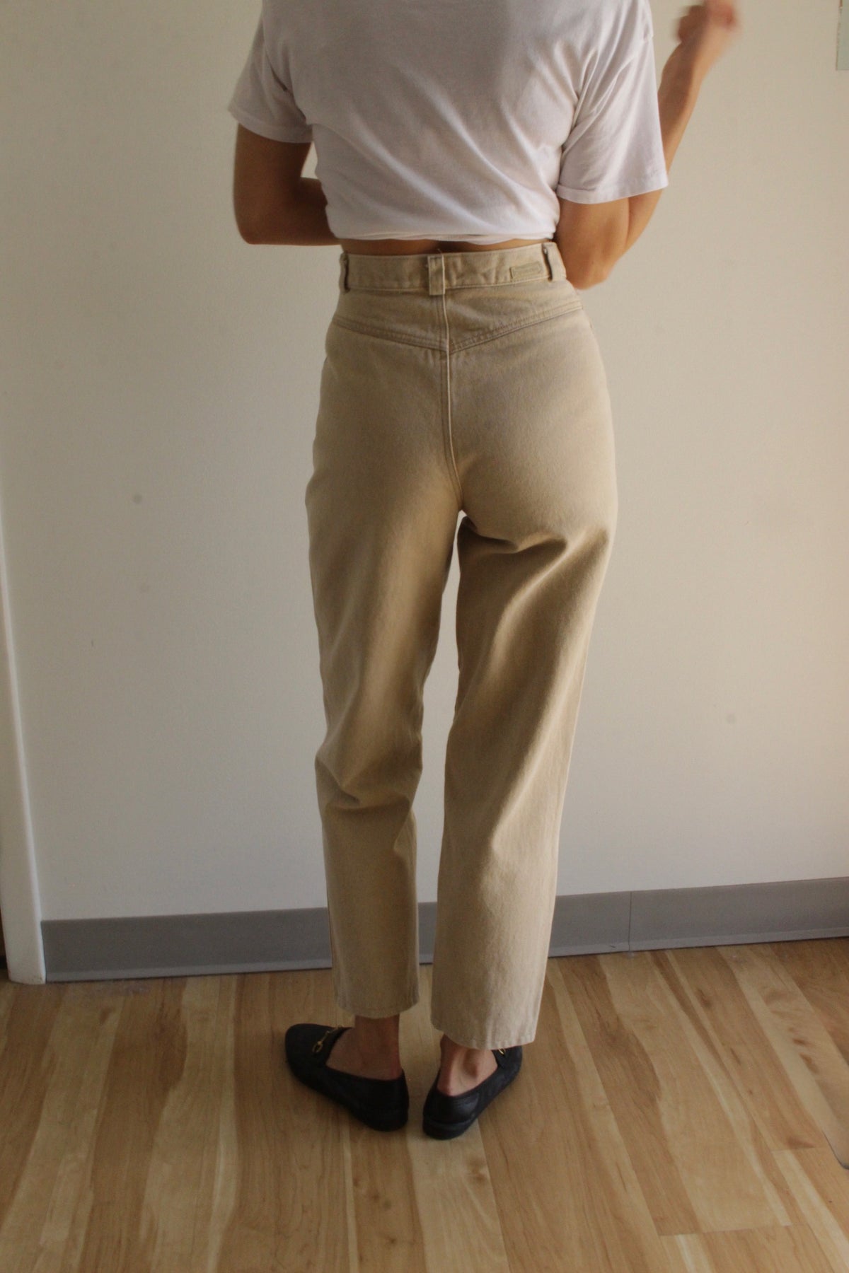 Vintage Calvin Klein Sand Pieced Denim