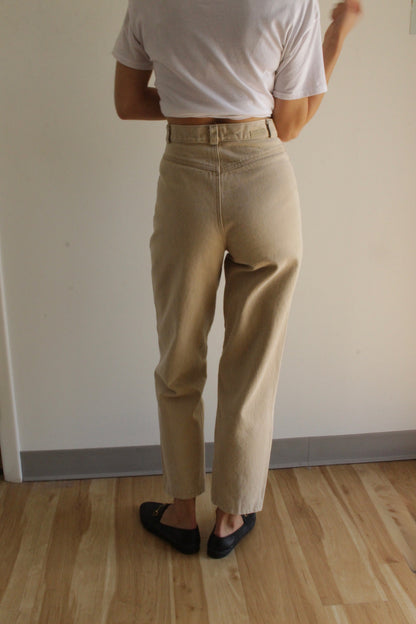 Vintage Calvin Klein Sand Pieced Denim