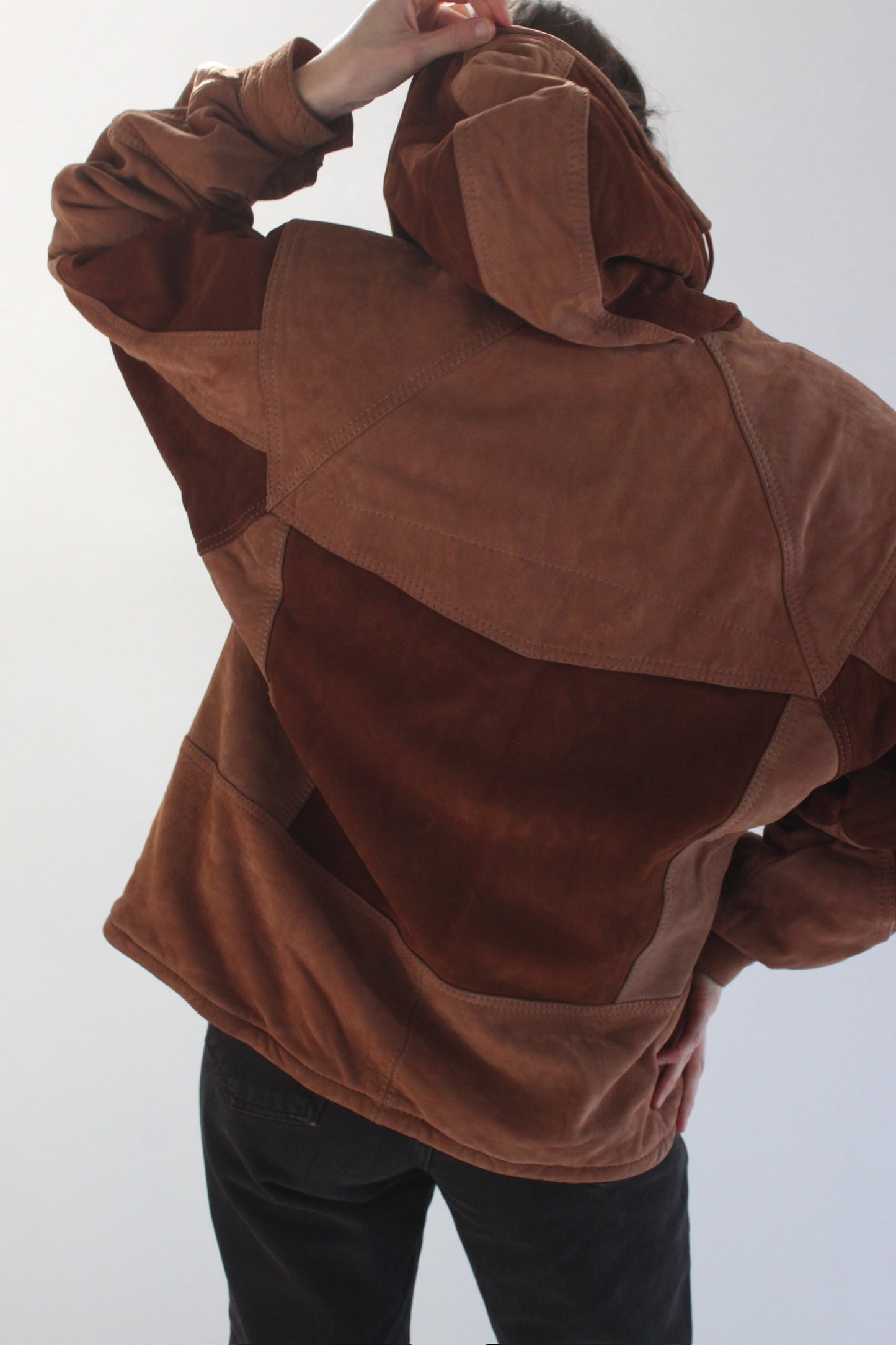 Rare Favorite Vintage Leather Popover